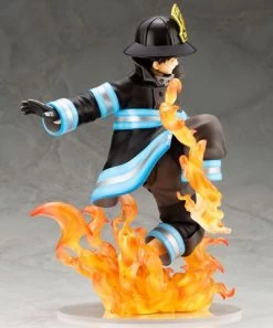 Kotobukiya 1/7 Fire Force Shinra Kusakabe ArtFX J Statue With BONUS PP743K -Popmart 190526020351d