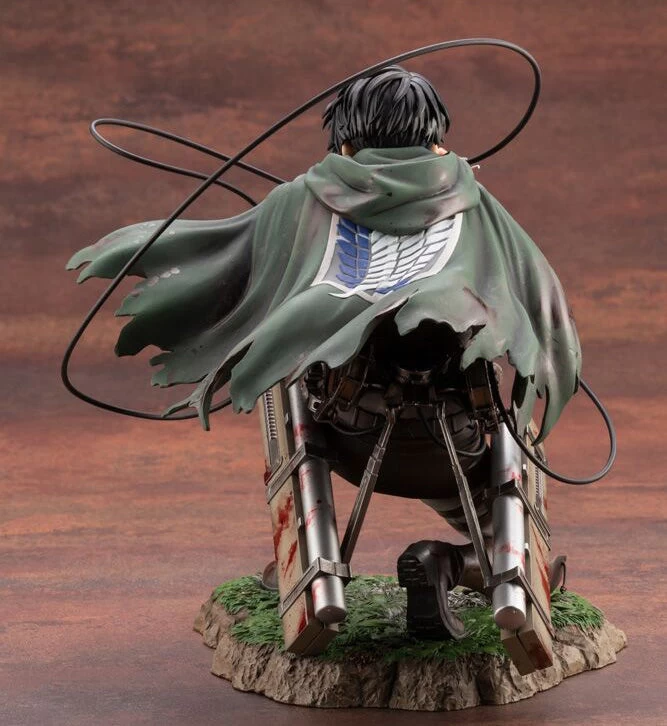 Kotobukiya 1/7 Attack On Titan Levi (Fortitude Ver.) ArtFXJ Scale Statue PP875 4 Kotobukiya 1/7 Attack On Titan Levi (Fortitude Ver.) ArtFXJ Scale Statue PP875 - Image 4