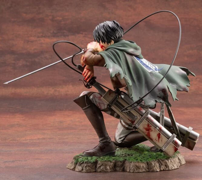 Kotobukiya 1/7 Attack On Titan Levi (Fortitude Ver.) ArtFXJ Scale Statue PP875 6 Kotobukiya 1/7 Attack On Titan Levi (Fortitude Ver.) ArtFXJ Scale Statue PP875 - Image 6