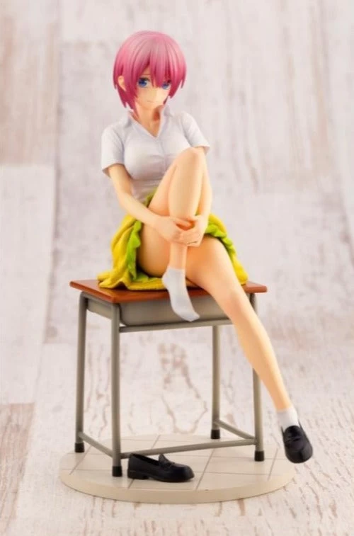 Kotobukiya 1/8 The Quintessential Quintuplets Ichika Nakano Scale Statue Figure PP890 2 Kotobukiya 1/8 The Quintessential Quintuplets Ichika Nakano Scale Statue Figure PP890 - Image 2