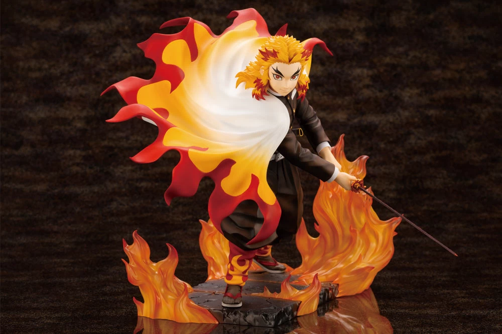 Kotobukiya 1/8 Demon Slayer: Kimetsu No Yaiba Kyoujurou Rengoku (Purgatory Anjuro) ArtFX J Statue PP927 1 Kotobukiya 1/8 Demon Slayer: Kimetsu No Yaiba Kyoujurou Rengoku (Purgatory Anjuro) ArtFX J Statue PP927