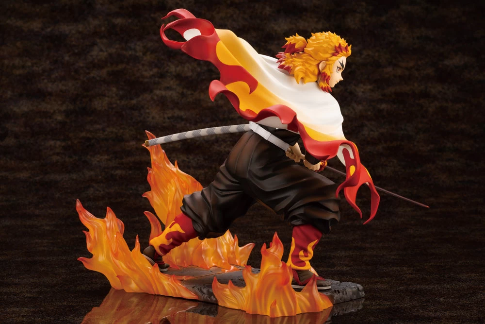 Kotobukiya 1/8 Demon Slayer: Kimetsu No Yaiba Kyoujurou Rengoku (Purgatory Anjuro) ArtFX J Statue PP927 5 Kotobukiya 1/8 Demon Slayer: Kimetsu No Yaiba Kyoujurou Rengoku (Purgatory Anjuro) ArtFX J Statue PP927 - Image 5