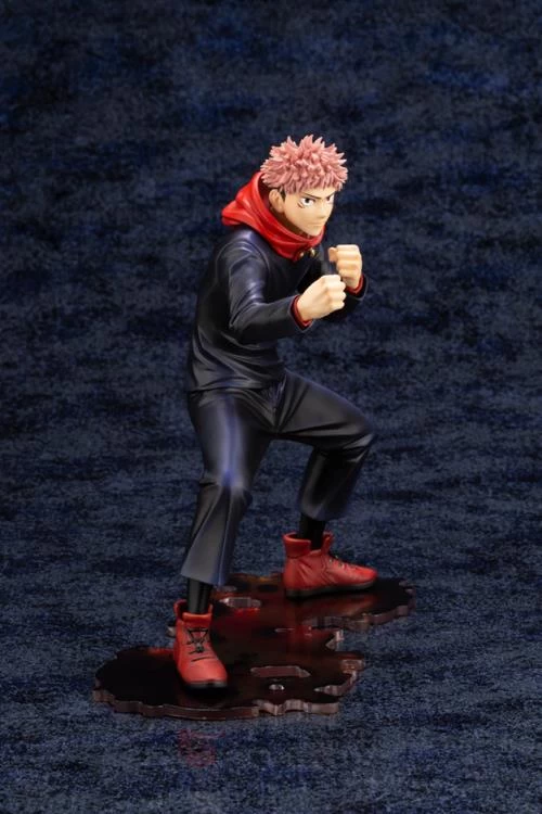 Kotobukiya 1/8 Jujutsu Kaisen Yuji Itadori ArtFX J Scale Statue PP928 2 Kotobukiya 1/8 Jujutsu Kaisen Yuji Itadori ArtFX J Scale Statue PP928 - Image 2