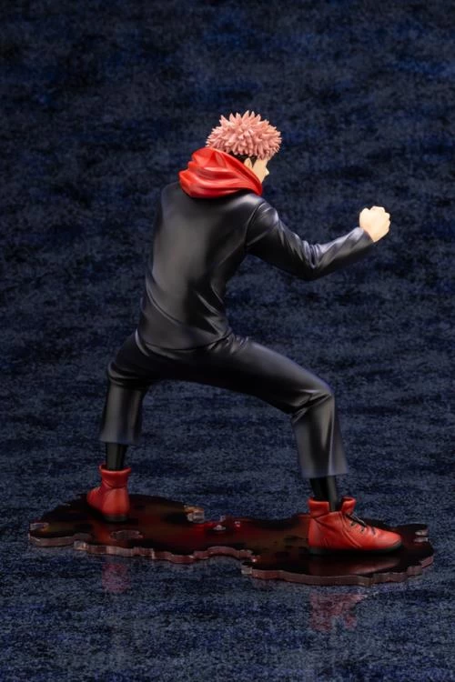 Kotobukiya 1/8 Jujutsu Kaisen Yuji Itadori ArtFX J Scale Statue PP928 3 Kotobukiya 1/8 Jujutsu Kaisen Yuji Itadori ArtFX J Scale Statue PP928 - Image 3