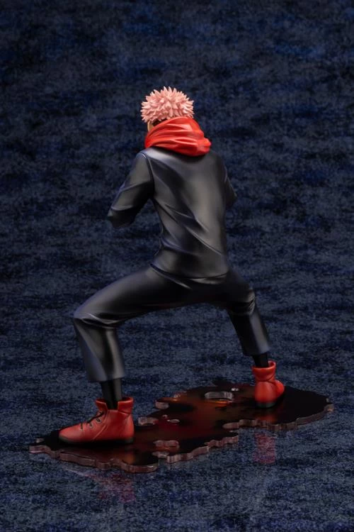 Kotobukiya 1/8 Jujutsu Kaisen Yuji Itadori ArtFX J Scale Statue PP928 4 Kotobukiya 1/8 Jujutsu Kaisen Yuji Itadori ArtFX J Scale Statue PP928 - Image 4