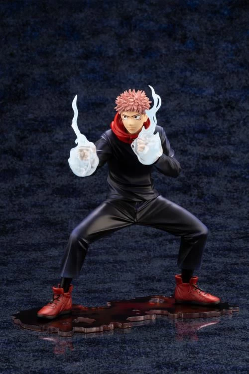 Kotobukiya 1/8 Jujutsu Kaisen Yuji Itadori ArtFX J Scale Statue PP928 5 Kotobukiya 1/8 Jujutsu Kaisen Yuji Itadori ArtFX J Scale Statue PP928 - Image 5