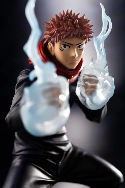 Kotobukiya 1/8 Jujutsu Kaisen Yuji Itadori ArtFX J Scale Statue PP928 6 Kotobukiya 1/8 Jujutsu Kaisen Yuji Itadori ArtFX J Scale Statue PP928 - Image 6