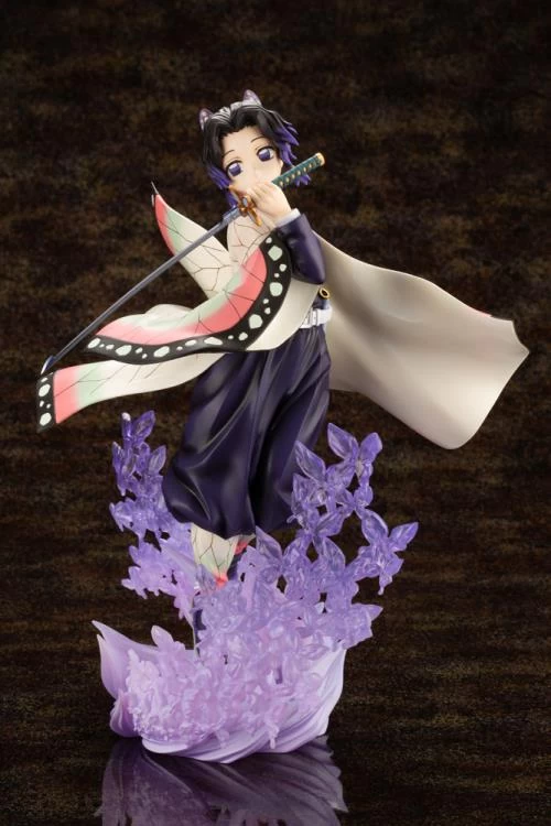 Kotobukiya 1/8 Demon Slayer: Kimetsu No Yaiba Shinobu Kocho ArtFX J Scale Statue PP975 W/ Bonus Face 1 Kotobukiya 1/8 Demon Slayer: Kimetsu No Yaiba Shinobu Kocho ArtFX J Scale Statue PP975 W/ Bonus Face