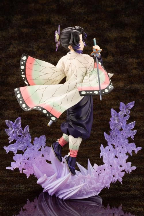 Kotobukiya 1/8 Demon Slayer: Kimetsu No Yaiba Shinobu Kocho ArtFX J Scale Statue PP975 W/ Bonus Face 3 Kotobukiya 1/8 Demon Slayer: Kimetsu No Yaiba Shinobu Kocho ArtFX J Scale Statue PP975 W/ Bonus Face - Image 3