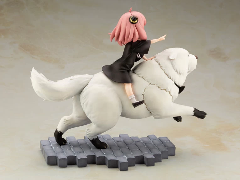 Kotobukiya 1/7 Spy Family Anya Forger & Bond Forger Scale Figure Statue PV063 5 Kotobukiya 1/7 Spy Family Anya Forger & Bond Forger Scale Figure Statue PV063 - Image 5