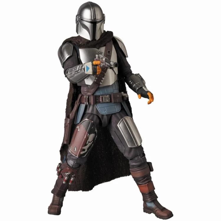 Mafex No. 129 Beskar Armor Mandalorian Star Wars The Mandalorian Action Figure 5 Mafex No. 129 Beskar Armor Mandalorian Star Wars The Mandalorian Action Figure - Image 5