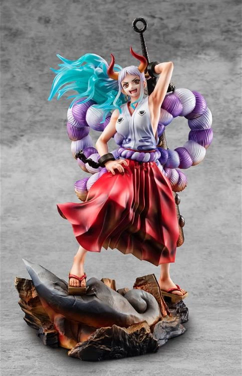 Megahouse POP Portrait Of Pirate One Piece Warrior Alliance Maximum Yamato Statue Figure 2 Megahouse POP Portrait Of Pirate One Piece Warrior Alliance Maximum Yamato Statue Figure - Image 2