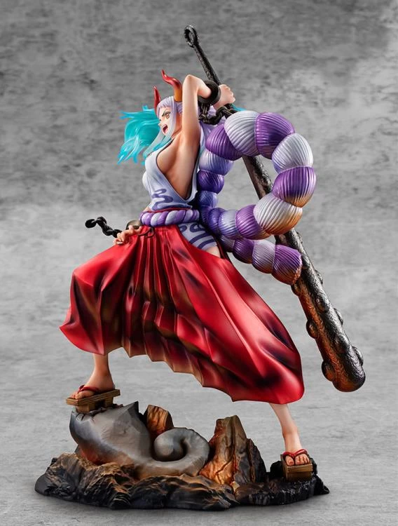 Megahouse POP Portrait Of Pirate One Piece Warrior Alliance Maximum Yamato Statue Figure 4 Megahouse POP Portrait Of Pirate One Piece Warrior Alliance Maximum Yamato Statue Figure - Image 4