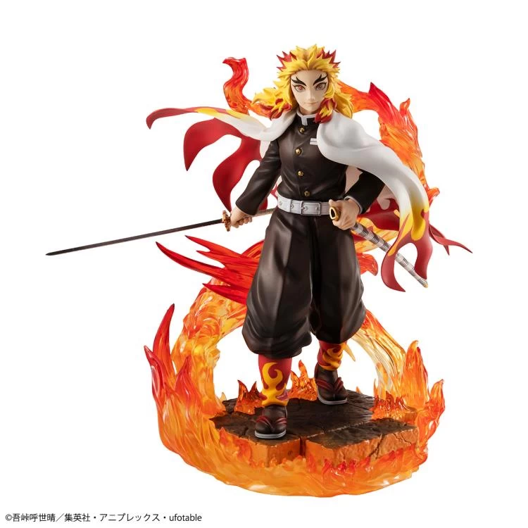 Megahouse G.E.M. Demon Slayer: Kimetsu No Yaiba Kyojuro Rengoku Figure Statue 1 Megahouse G.E.M. Demon Slayer: Kimetsu No Yaiba Kyojuro Rengoku Figure Statue