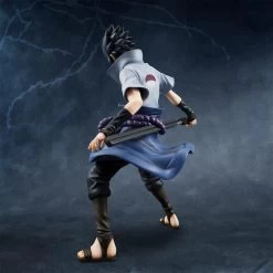Megahouse G.E.M. Naruto Shippuden Sasuke Uchiha (Reissue) Scale Statue Figure -Popmart 4535123831423c