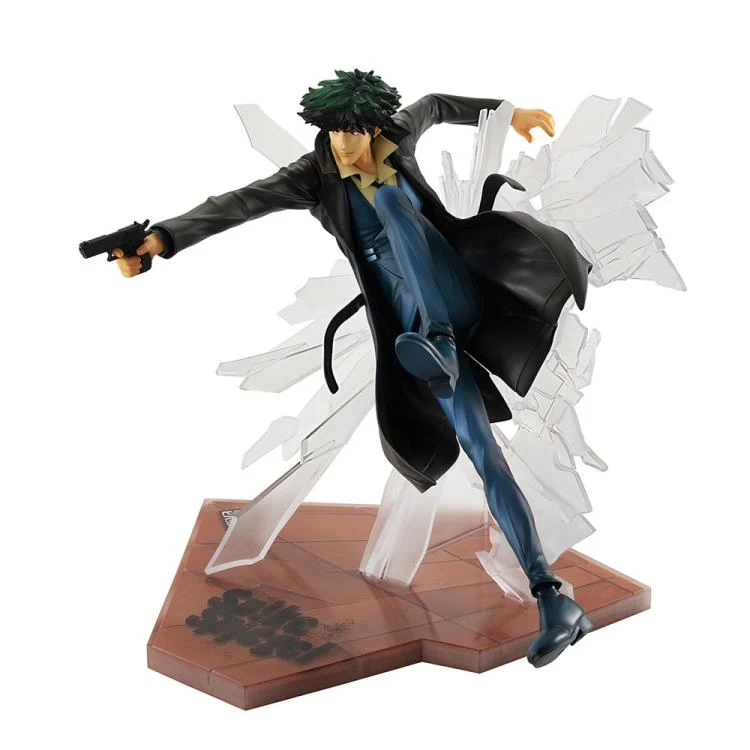 Megahouse Cowboy Bebop Spike Spiegel & Faye Valentine 1st Gig Set Of 2 Scale Statue Figure 3 Megahouse Cowboy Bebop Spike Spiegel & Faye Valentine 1st Gig Set Of 2 Scale Statue Figure - Image 3