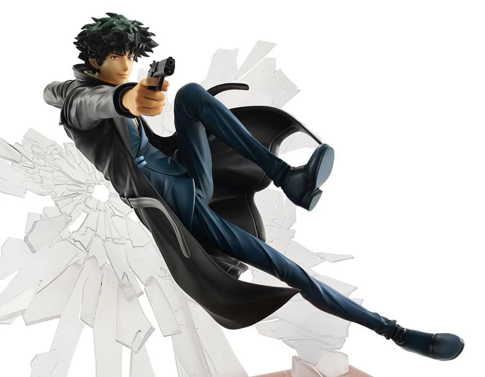 Megahouse Cowboy Bebop Spike Spiegel & Faye Valentine 1st Gig Set Of 2 Scale Statue Figure 4 Megahouse Cowboy Bebop Spike Spiegel & Faye Valentine 1st Gig Set Of 2 Scale Statue Figure - Image 4
