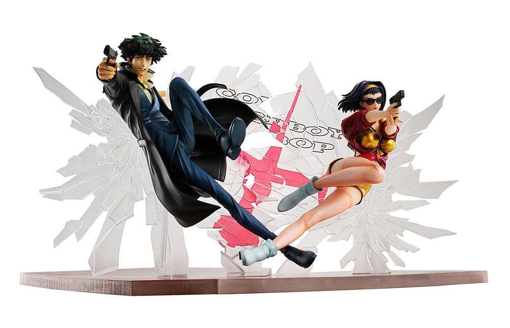 Megahouse Cowboy Bebop Spike Spiegel & Faye Valentine 1st Gig Set Of 2 Scale Statue Figure 1 Megahouse Cowboy Bebop Spike Spiegel & Faye Valentine 1st Gig Set Of 2 Scale Statue Figure