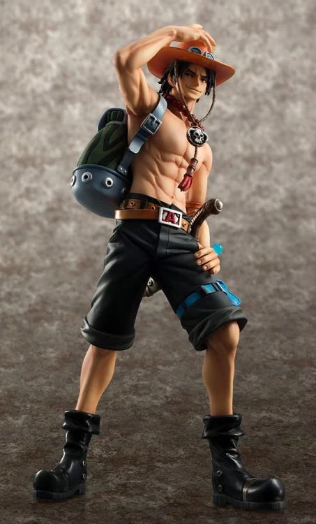 Megahouse POP Portrait Of Pirate One Piece Neo-DX Portgas D. Ace (10th Limited Ver.) Statue Figure Reissue 4 Megahouse POP Portrait Of Pirate One Piece Neo-DX Portgas D. Ace (10th Limited Ver.) Statue Figure Reissue - Image 4
