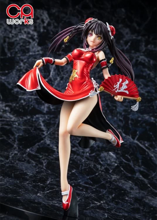 Chara-Ani 1/7 Kurumi Tokisaki: China Dress Ver. (Red Repaint Ver.) Scale Statue Figure 2 Chara-Ani 1/7 Kurumi Tokisaki: China Dress Ver. (Red Repaint Ver.) Scale Statue Figure - Image 2