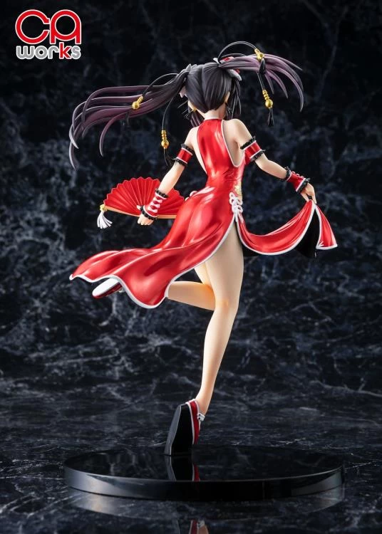 Chara-Ani 1/7 Kurumi Tokisaki: China Dress Ver. (Red Repaint Ver.) Scale Statue Figure 3 Chara-Ani 1/7 Kurumi Tokisaki: China Dress Ver. (Red Repaint Ver.) Scale Statue Figure - Image 3