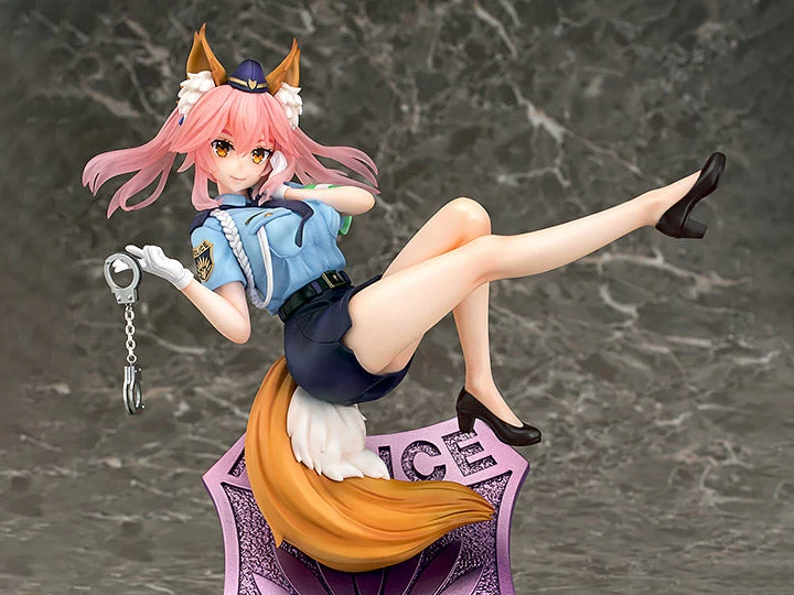 Phat! 1/7 Fate/ Extella Link Caster Tamamo No Mae: Police Fox Ver. Scale Statue Figure PVC 1 Phat! 1/7 Fate/ Extella Link Caster Tamamo No Mae: Police Fox Ver. Scale Statue Figure PVC
