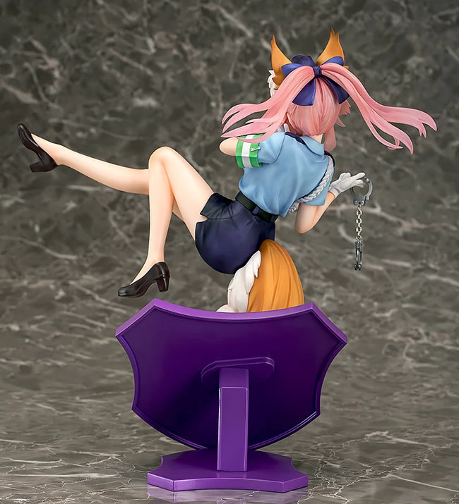 Phat! 1/7 Fate/ Extella Link Caster Tamamo No Mae: Police Fox Ver. Scale Statue Figure PVC 3 Phat! 1/7 Fate/ Extella Link Caster Tamamo No Mae: Police Fox Ver. Scale Statue Figure PVC - Image 3
