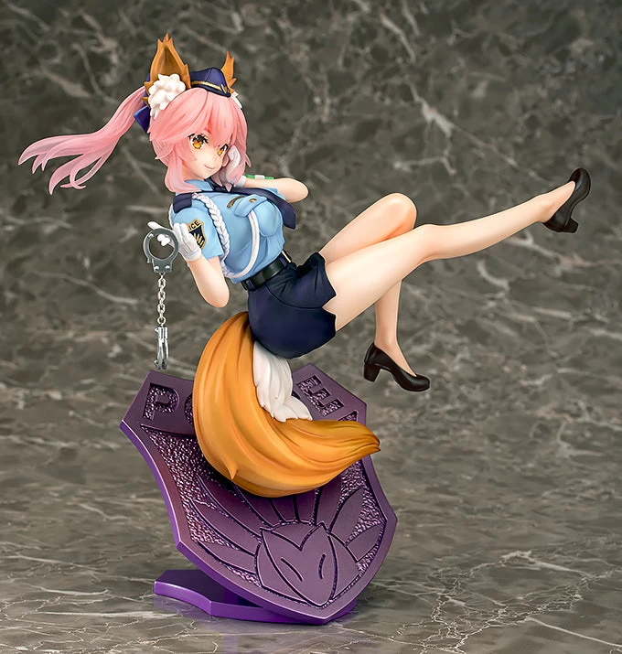 Phat! 1/7 Fate/ Extella Link Caster Tamamo No Mae: Police Fox Ver. Scale Statue Figure PVC 2 Phat! 1/7 Fate/ Extella Link Caster Tamamo No Mae: Police Fox Ver. Scale Statue Figure PVC - Image 2