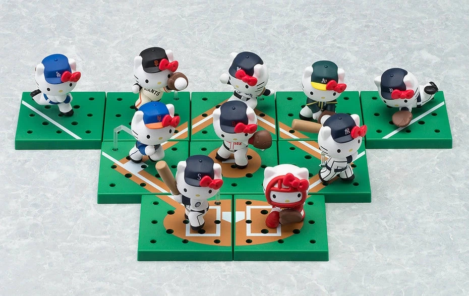 GOOD SMILE COMPANY Nendoroid Plus Major League Baseball Hello Kitty MLB (Sealed Box Of 10) Trading Figures 2 GOOD SMILE COMPANY Nendoroid Plus Major League Baseball Hello Kitty MLB (Sealed Box Of 10) Trading Figures - Image 2
