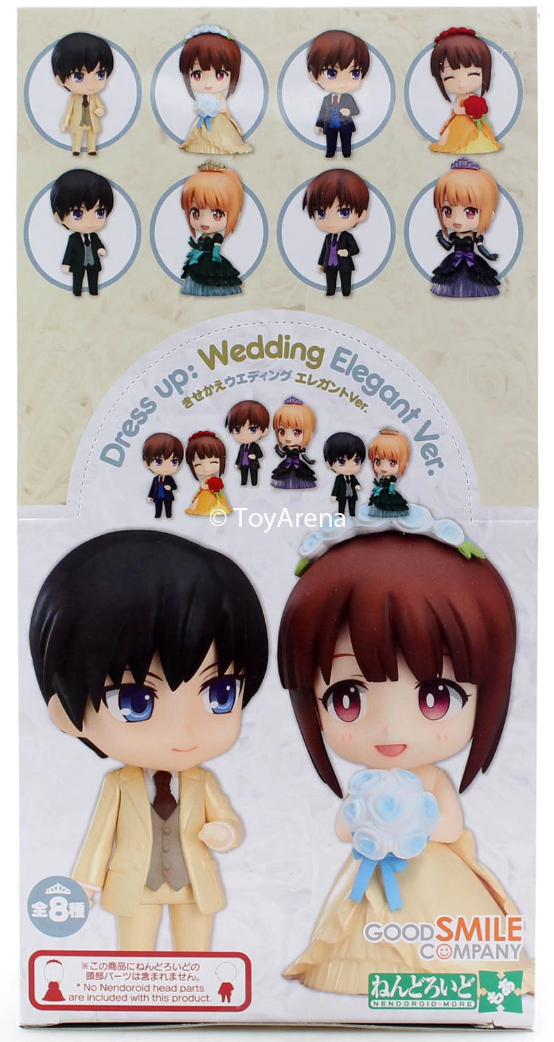 GOOD SMILE COMPANY Nendoroid More Dress Up Wedding Elegant Ver. Set (No Heads Included) Box Of 8 6 GOOD SMILE COMPANY Nendoroid More Dress Up Wedding Elegant Ver. Set (No Heads Included) Box Of 8 - Image 6