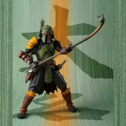 Bandai Tamashii Nations Movie Realization Star Wars Daimyo Boba Fett Action Figure 15 Bandai Tamashii Nations Movie Realization Star Wars Daimyo Boba Fett Action Figure -Popmart 4573102641724g