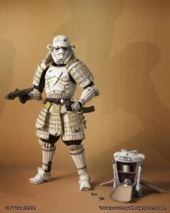 Bandai Tamashii Nations Movie Realization Star Wars The Mandalorian Mei Sho Ashigaru Stormtrooper (Remnant) Action Figure