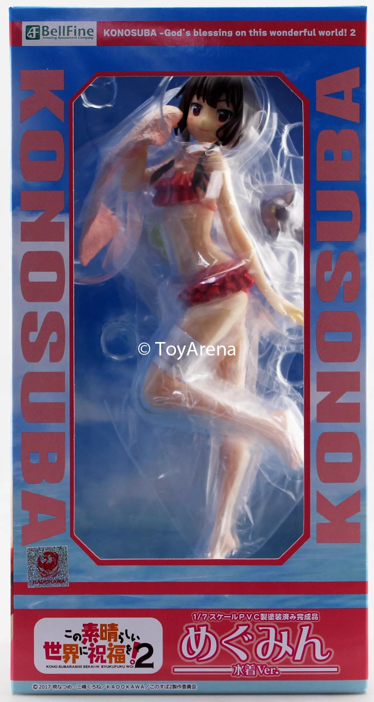 Bellfine 1/7 KonoSuba Megumin: Swimsuit Ver Scale Statue Figure PVC 1 Bellfine 1/7 KonoSuba Megumin: Swimsuit Ver Scale Statue Figure PVC