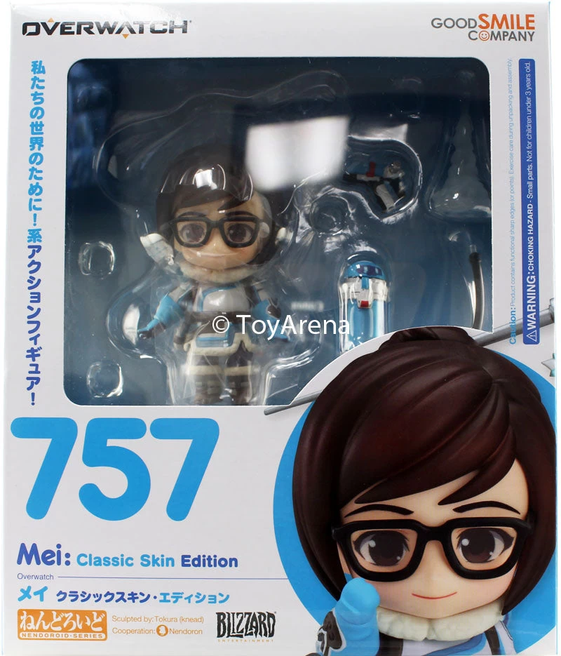 GOOD SMILE COMPANY Nendoroid #757 Mei: Classic Skin Edition Overwatch 1 GOOD SMILE COMPANY Nendoroid #757 Mei: Classic Skin Edition Overwatch