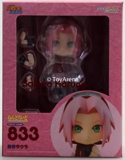 GOOD SMILE COMPANY Nendoroid #833 Sakura Haruno Naruto Shippuden 13 GOOD SMILE COMPANY Nendoroid #833 Sakura Haruno Naruto Shippuden -Popmart 4580416904384