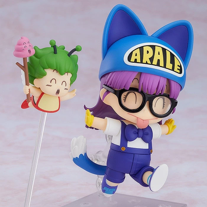 GOOD SMILE COMPANY Nendoroid #1009 Arale Norimaki: Cat Ears Ver. & Gacchan Dr. Slump 2 GOOD SMILE COMPANY Nendoroid #1009 Arale Norimaki: Cat Ears Ver. & Gacchan Dr. Slump - Image 2