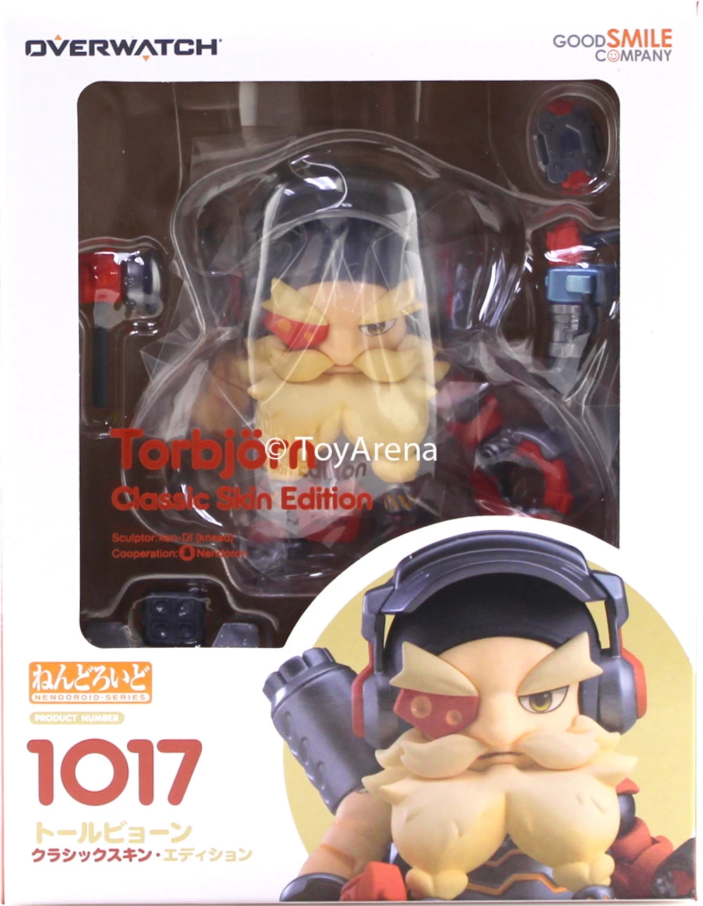 GOOD SMILE COMPANY Nendoroid #1017 Torbjorn Classic Skin Edition Overwatch 6 GOOD SMILE COMPANY Nendoroid #1017 Torbjorn Classic Skin Edition Overwatch - Image 6