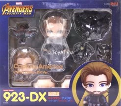 GOOD SMILE COMPANY Nendoroid #923-DX Captain America (Steve Rogers) DX Ver Avengers: Infinity War 21 GOOD SMILE COMPANY Nendoroid #923-DX Captain America (Steve Rogers) DX Ver Avengers: Infinity War -Popmart 4580416907231