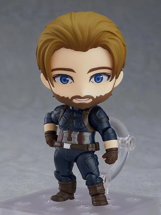 GOOD SMILE COMPANY Nendoroid #923-DX Captain America (Steve Rogers) DX Ver Avengers: Infinity War 2 GOOD SMILE COMPANY Nendoroid #923-DX Captain America (Steve Rogers) DX Ver Avengers: Infinity War - Image 2