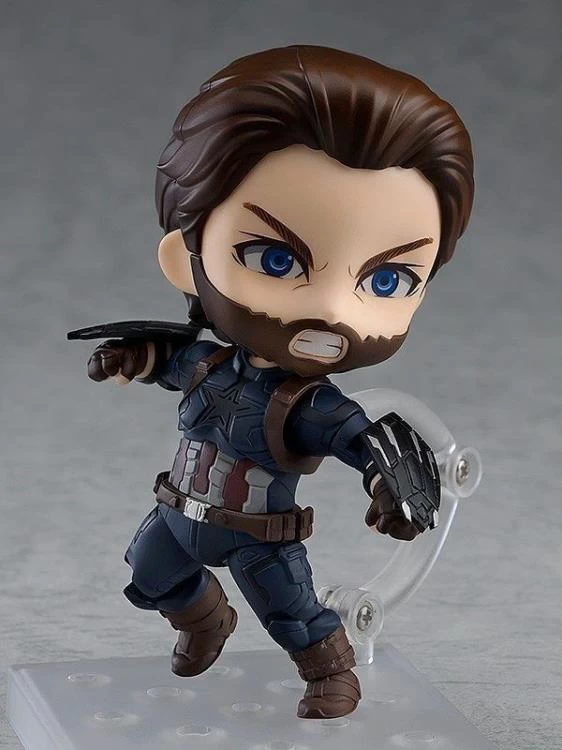 GOOD SMILE COMPANY Nendoroid #923-DX Captain America (Steve Rogers) DX Ver Avengers: Infinity War 8 GOOD SMILE COMPANY Nendoroid #923-DX Captain America (Steve Rogers) DX Ver Avengers: Infinity War - Image 8