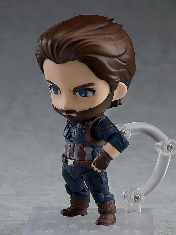 GOOD SMILE COMPANY Nendoroid #923-DX Captain America (Steve Rogers) DX Ver Avengers: Infinity War 9 GOOD SMILE COMPANY Nendoroid #923-DX Captain America (Steve Rogers) DX Ver Avengers: Infinity War - Image 9