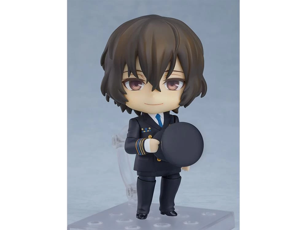 GOOD SMILE COMPANY Nendoroid #1414 Osamu Dazai (Airport Ver.) Bungo Stray Dogs 3 GOOD SMILE COMPANY Nendoroid #1414 Osamu Dazai (Airport Ver.) Bungo Stray Dogs - Image 3