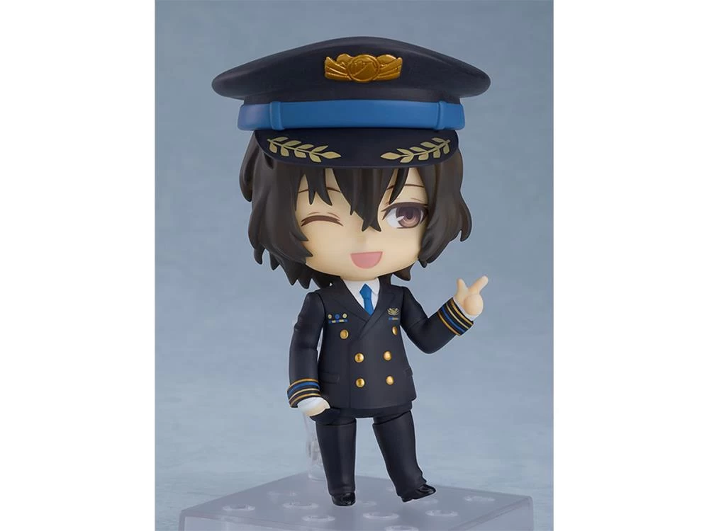 GOOD SMILE COMPANY Nendoroid #1414 Osamu Dazai (Airport Ver.) Bungo Stray Dogs 2 GOOD SMILE COMPANY Nendoroid #1414 Osamu Dazai (Airport Ver.) Bungo Stray Dogs - Image 2