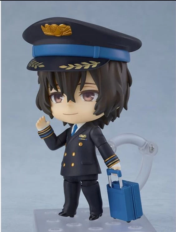 GOOD SMILE COMPANY Nendoroid #1414 Osamu Dazai (Airport Ver.) Bungo Stray Dogs 1 GOOD SMILE COMPANY Nendoroid #1414 Osamu Dazai (Airport Ver.) Bungo Stray Dogs