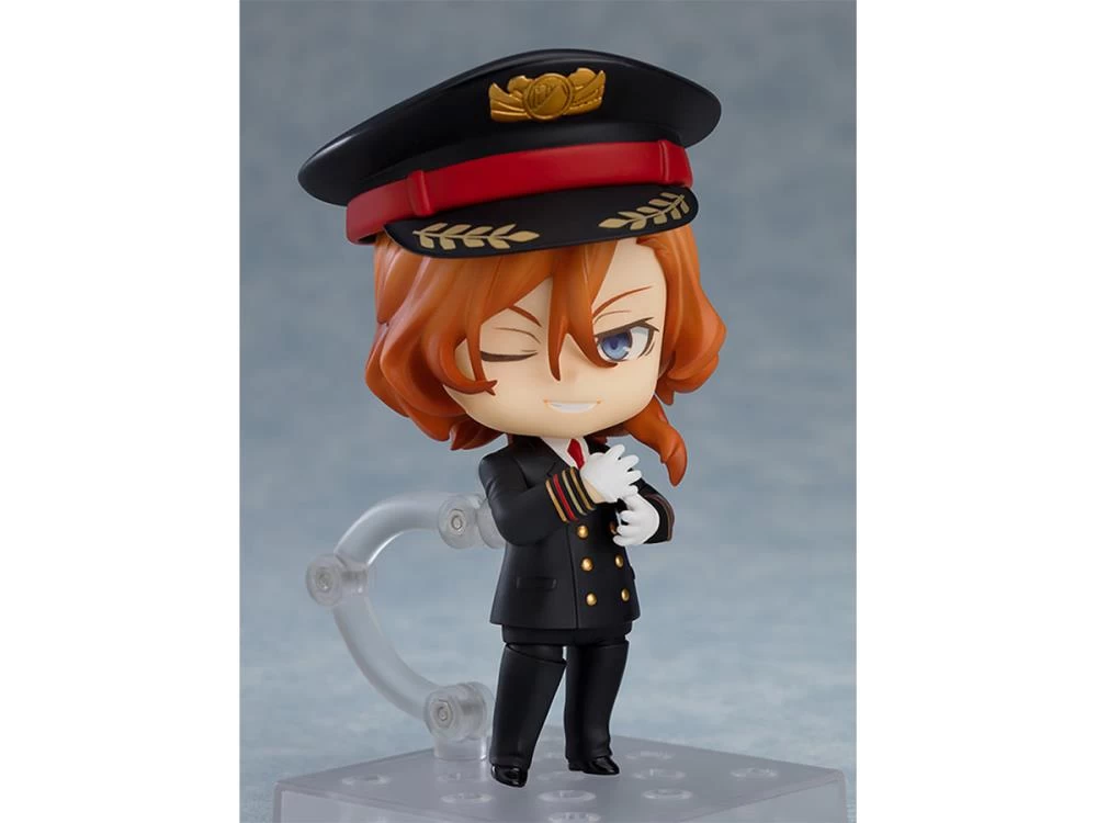 GOOD SMILE COMPANY Nendoroid #1415 Chuya Nakahara (Airport Ver.) Bungo Stray Dogs 2 GOOD SMILE COMPANY Nendoroid #1415 Chuya Nakahara (Airport Ver.) Bungo Stray Dogs - Image 2
