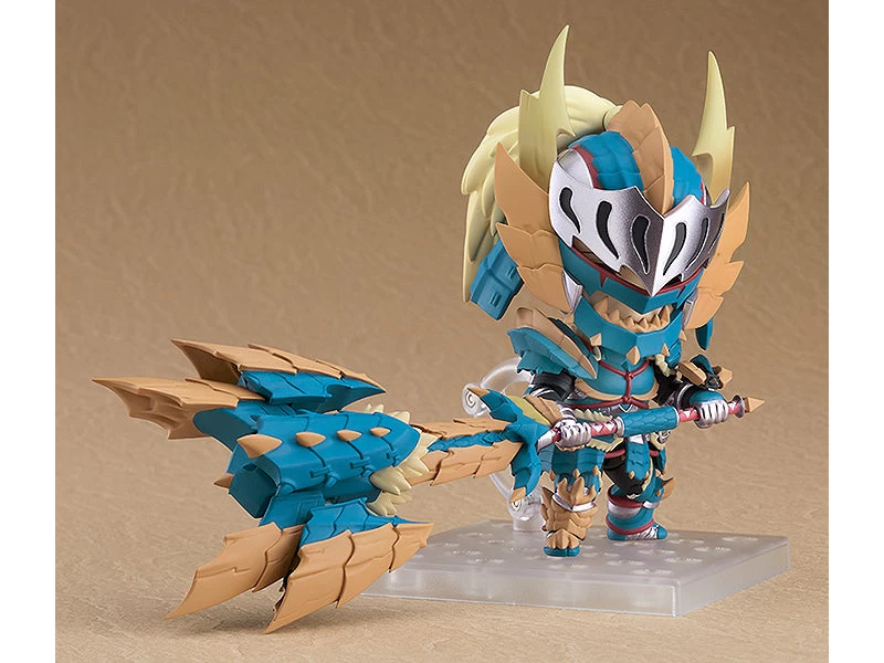 GOOD SMILE COMPANY Nendoroid #1421 Hunter (Male Zinogre Alpha Armor Ver.) Monster Hunter World: Iceborne 2 GOOD SMILE COMPANY Nendoroid #1421 Hunter (Male Zinogre Alpha Armor Ver.) Monster Hunter World: Iceborne - Image 2