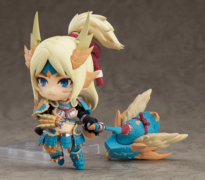 GOOD SMILE COMPANY Nendoroid #1407-DX Hunter (Female Zinogre Alpha Armor Ver.) Monster Hunter World: Iceborne 6 GOOD SMILE COMPANY Nendoroid #1407-DX Hunter (Female Zinogre Alpha Armor Ver.) Monster Hunter World: Iceborne - Image 6