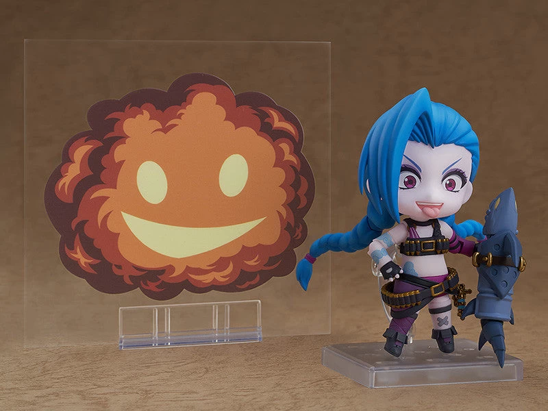 GOOD SMILE COMPANY Nendoroid #1535 Jinx League Of Legends 5 GOOD SMILE COMPANY Nendoroid #1535 Jinx League Of Legends - Image 5