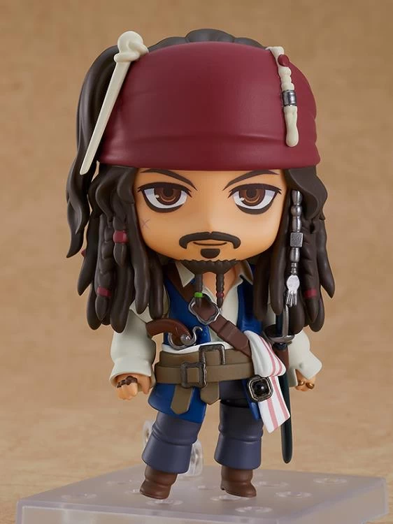 GOOD SMILE COMPANY Nendoroid #1557 Jack Sparrow Pirates Of The Caribbean: On Stranger Tides 2 GOOD SMILE COMPANY Nendoroid #1557 Jack Sparrow Pirates Of The Caribbean: On Stranger Tides - Image 2