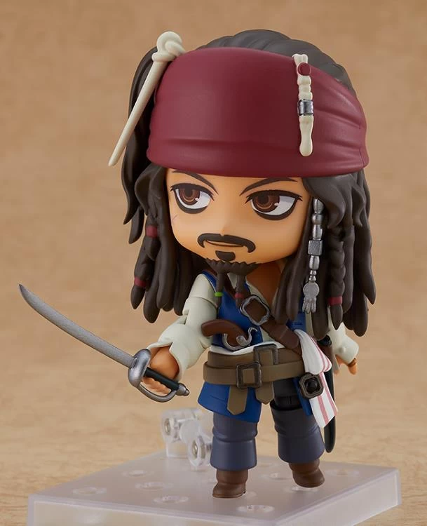 GOOD SMILE COMPANY Nendoroid #1557 Jack Sparrow Pirates Of The Caribbean: On Stranger Tides 5 GOOD SMILE COMPANY Nendoroid #1557 Jack Sparrow Pirates Of The Caribbean: On Stranger Tides - Image 5